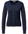 Strickjacke mit Knopfleiste