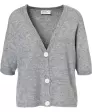 Strickjacke mit V-Ausschnitt