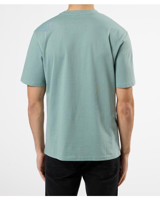 T-shirt homme, bleu pétrole (KiK T-Shirt (petrol)) — KiK, produit allemand authentique au Maroc