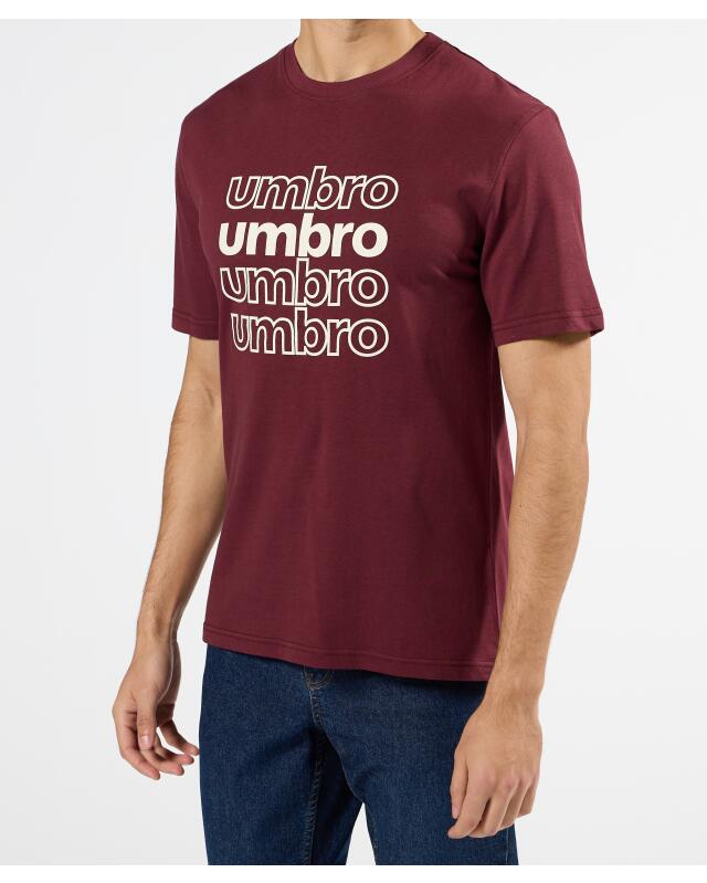 T-shirt for men, burgundy (KiK T-Shirt (bordeaux)) — KiK, authentic German product in Morocco