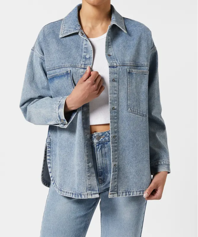 Oversize Jeansjacke