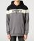 Sweatshirt mit Colour-Blocking schwarz/creme