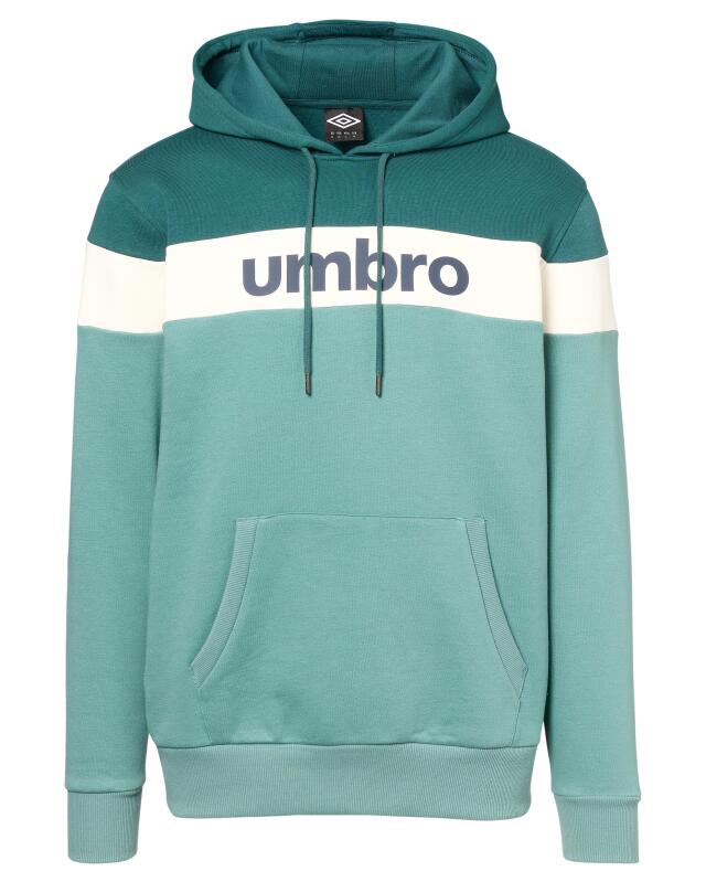 سويت شيرت بتصميم كتل لونية للرجال، أزرق بترولي/أبيض (KiK Sweatshirt mit Colour-Blocking (Petrol/weiß)) — KiK, منتج ألماني أصلي في المغرب