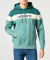 Sweatshirt mit Colour-Blocking Petrol/weiß