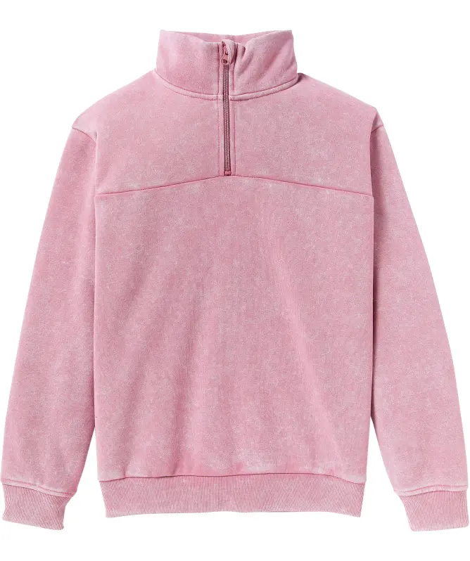 Sweatshirt mit Stehkragen