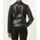 Kunstlederjacke im Biker-Stil