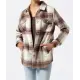 Karierte Flanelljacke