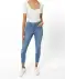 Jeans High-waist jeansblau