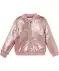 Rosa Paillettenjacke rosa