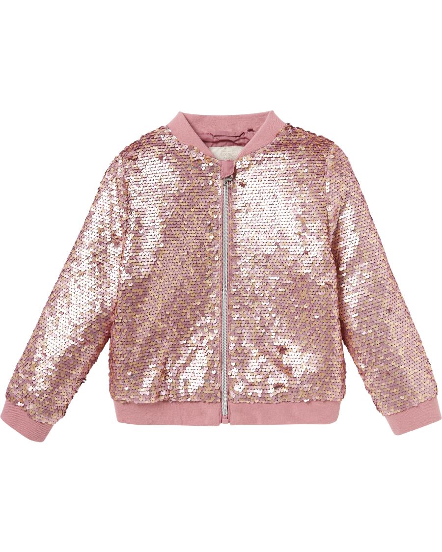 Rosa Paillettenjacke rosa