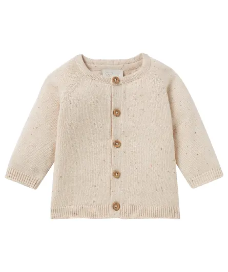 Newborn Strickjacke mit Raglanärmeln