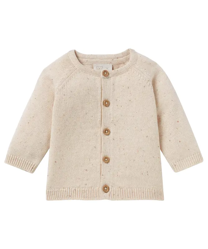 Newborn Strickjacke mit Raglanärmeln