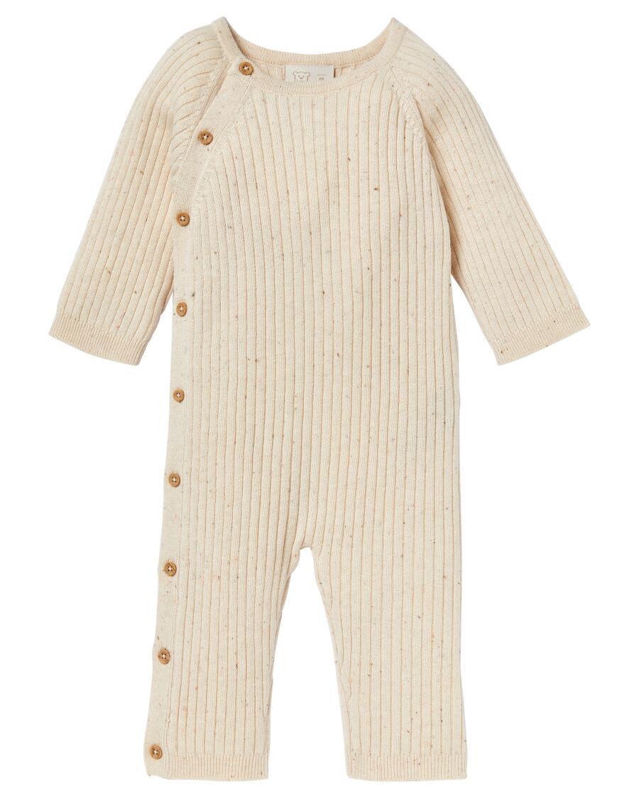 Newborn Strickstrampler offwhite