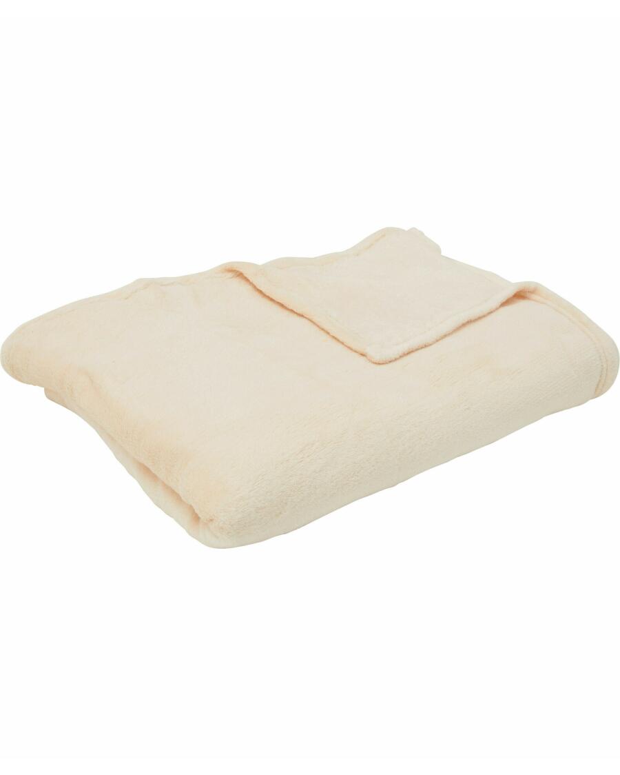 Coral Wohndecke offwhite