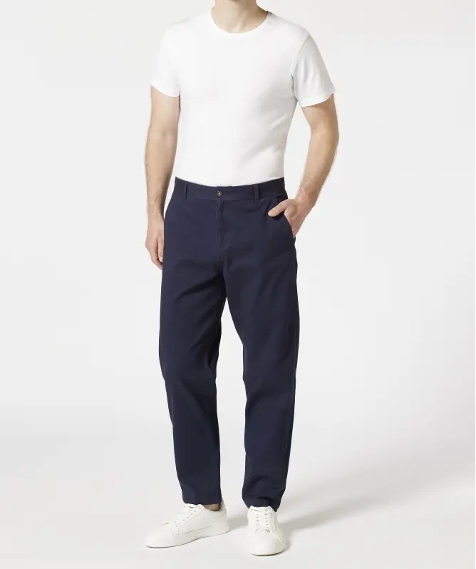 Chinohose in Unifarbe