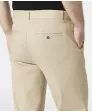Jednobarevné chinos kalhoty