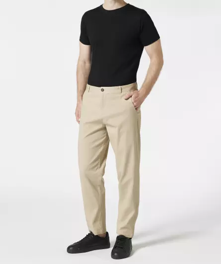 Chinohose in Unifarbe
