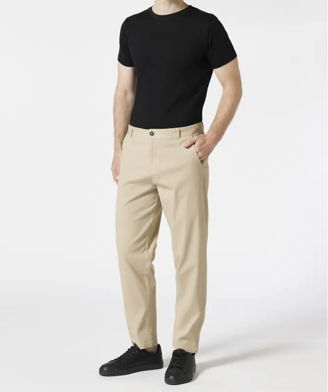 Chinohose in Unifarbe