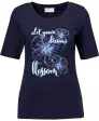 T-Shirt mit Pailletten