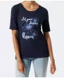T-Shirt mit Pailletten