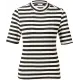 T-Shirt z ozdobnymi guzikami w kolorze złota