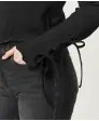 Strukturiertes Langarmshirt