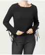 Strukturiertes Langarmshirt