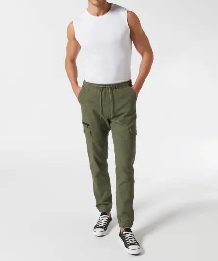 Cargohose in Khaki