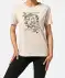 Oversize T-Shirt hellbraun