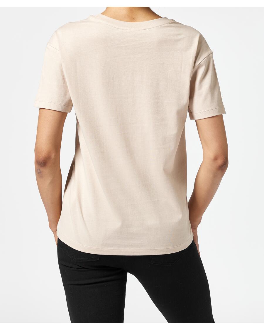 Koszulka oversize Janina, okrągły dekolt