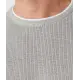 Sweter z dzianiny o warstwowym wyglądzie
