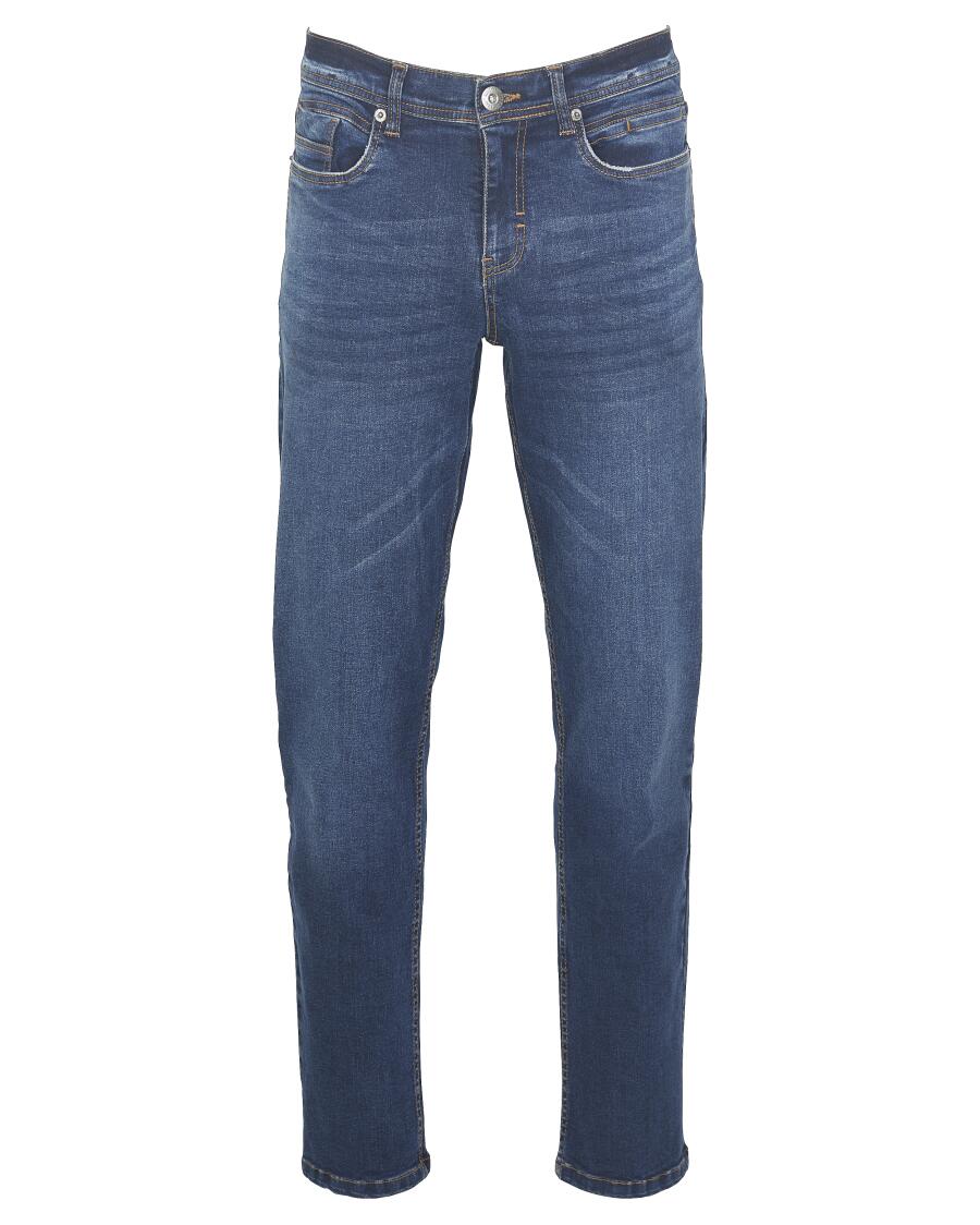 Jeansy basic prosty krój