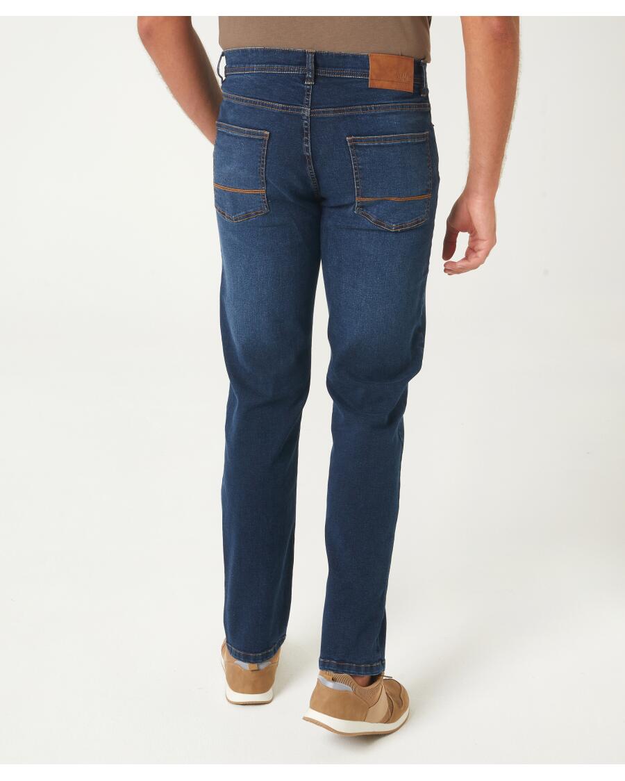 Jeansy basic prosty krój