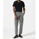 Graue Cargo-Jeans
