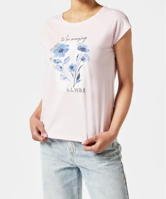 T-Shirt mit Print