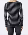 Gestreiftes Langarmshirt