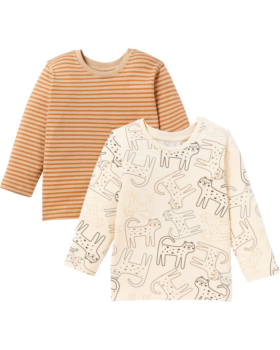 Gemusterte Langarmshirts haut
