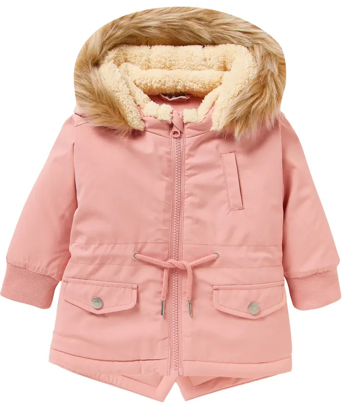 Parka z podszewką