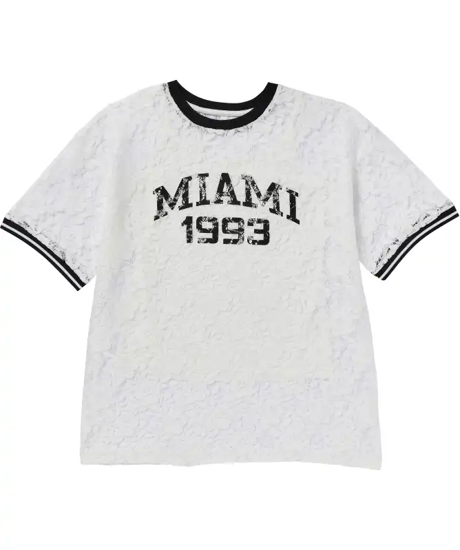 T-Shirt aus Spitze