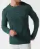 Sweter ciemnozielony melanż