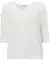 Shirt in gekrukte look offwhite