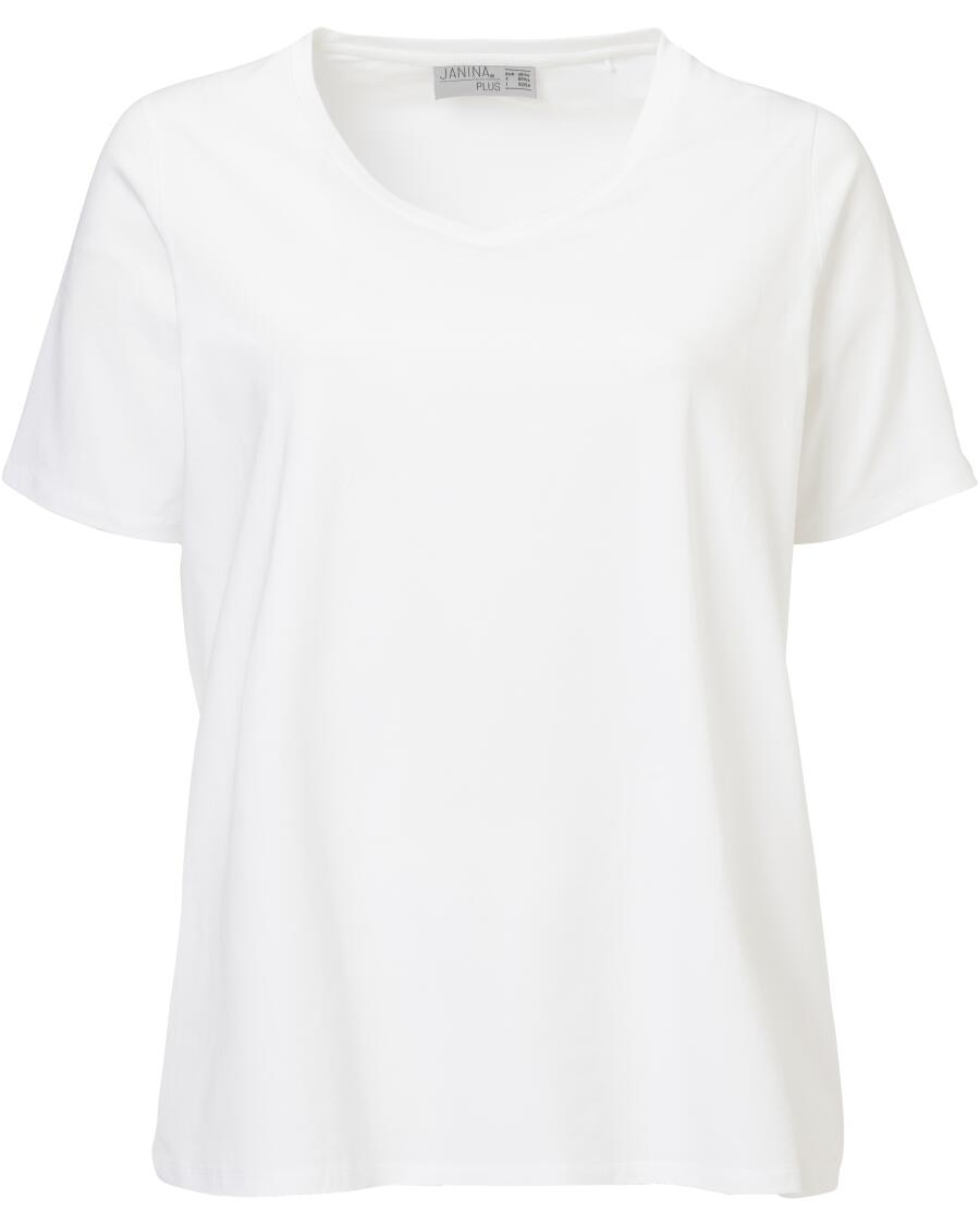 Schlichtes T-Shirt weiß
