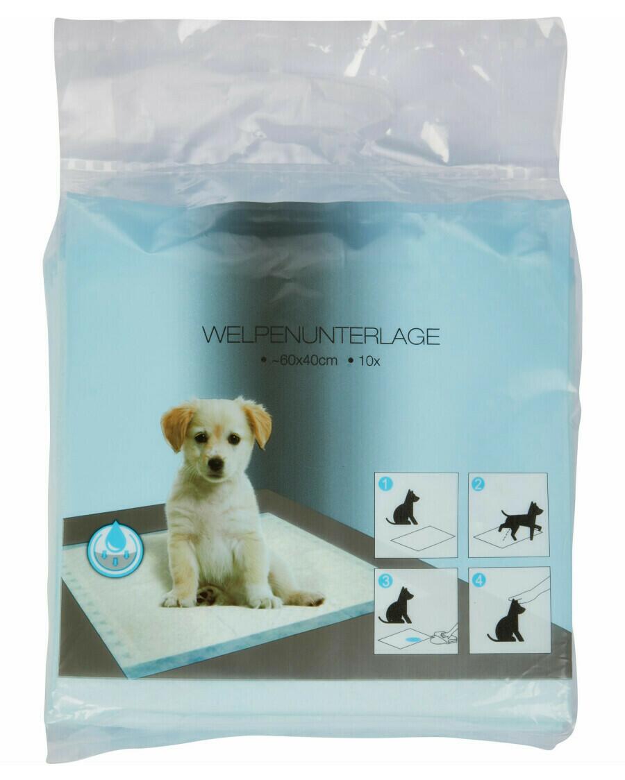 Puppy onderleggers lichtblauw