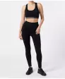 Gerippte Sport-Leggings
