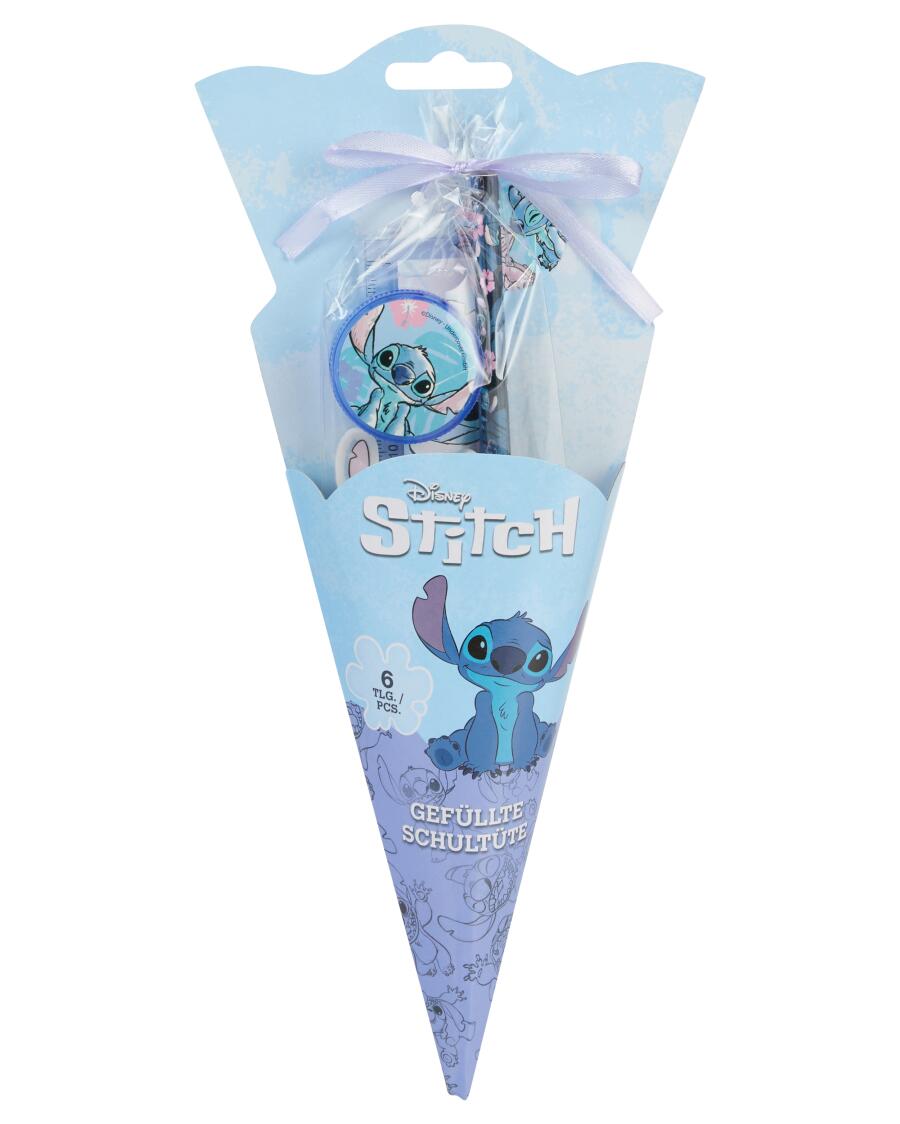 Gefüllte Lizenz-Schultüte blau