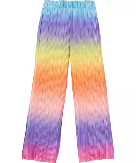 Plisseehose mit Farbverlauf