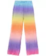 Plisseehose mit Farbverlauf