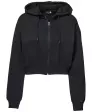 Sport-Sweatjacke cropped
