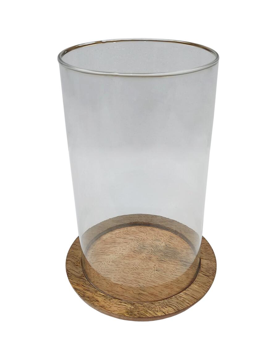Glazen lantaarn naturel