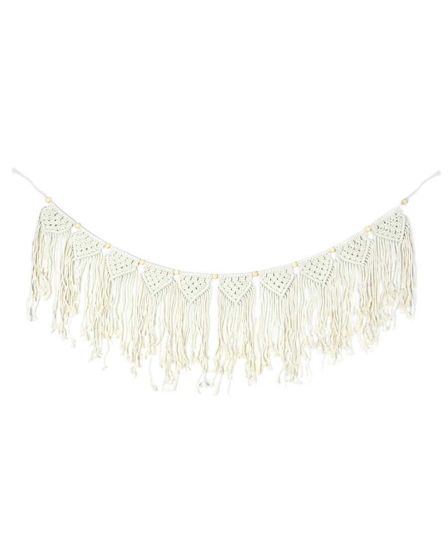 Girlanda macramé přírodní